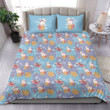 Cute Cat Little Sailor Bedding Set Cotton Bed Sheets Spread Comforter Duvet Cover Bedding Sets