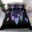 Dreamcatcher With Colorful Vibrant Feathers Bedding Set Bed Sheets Spread Comforter Duvet Cover Bedding Sets