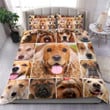 Dogs Faces Bed Sheets Duvet Cover Bedding Sets