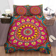 Hippie Pattern Bed Sheets Spread Comforter Duvet Cover Bedding Sets