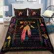 Beautiful Native Dreamcatcher Bed Sheets Duvet Cover Quilt Bedding Set