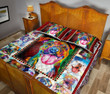 Pitbull Dog Color Painting Hd Art Quilt Bedding Set