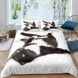 Black Cat Bedding Set Bed Sheets Spread Comforter Duvet Cover Bedding Sets