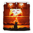 Nuclear Cat Bed Sheets Spread Duvet Cover Bedding Set