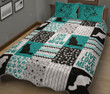 Ragdoll Cat Shape Pattern Quilt Bedding Set