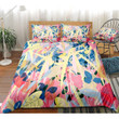 Colorful Leaves Pattern Bedding Set Bed Sheets Spread Comforter Duvet Cover Bedding Sets
