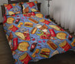 Pattern Print Fastfood Bedding Sets Quilt Quilt Bed Sets Blanket