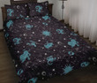 Zodiac Constellation Pattern Print Bedding Sets Quilt Quilt Bed Sets