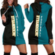 Jacksonville Football - Hoodie Dress Sweater Dress Sweatshirt Dress 3d All Over Print For Women Hoodie 16196 - 1