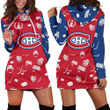 Montreal Canadiens Womens Hoodie Dress Sweater Dress Sweatshirt Dress 3d All Over Print For Women Hoodie 14918 - 1