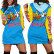 Scooby Doo Hoodie Dress Sweater Dress Sweatshirt Dress 3d All Over Print For Women Hoodie 15674 - 1