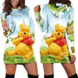 Winnie The Pooh Hoodie Dress Sweater Dress Sweatshirt Dress 3d All Over Print For Women Hoodie 15395 - 1