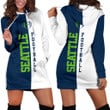 Seattle Football Hoodie Dress - 1