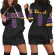 0 Kyle Kuzma Lakers Jersey Inspired Style Hoodie Dress Sweater Dress Sweatshirt Dress Model A22240 - 1