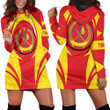Africazone Clothing - Tigray Action Flag Hoodie Dress A35 - 1