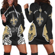 New Orleans Saints Nfl For Saints Fan 3d Dress 3d Jersey Hoodie Dress Sweater Dress Sweatshirt Dress - 1