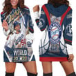 Los Angeles Dodgers World Series 2020 Champions Hoodie Dress Sweater Dress Sweatshirt Dress - 1