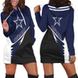 Dallas Cowboys Logo Tanktop Legging 3d Hoodie Dress Sweater Dress Hoodie Dress Sweater Dress Sweatshirt Dress - 1