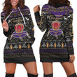 Crown Royal Whisky Wine Ugly Christmas 3d Jersey Hoodie Dress Sweater Dress Sweatshirt Dress - 1
