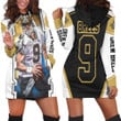 Drew Brees New Orleans Saints Colorful Background Hoodie Dress Sweater Dress Sweatshirt Dress - 1