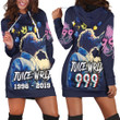 Juice Wrld 999 Emotion Moment Emo Rap Hip Hop Hoodie Dress Sweater Dress Sweatshirt Dress - 1