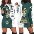 Green Bay Packers Haters I Kill You 3d Hoodie Dress Sweater Dress Sweatshirt Dress - 1