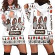Christmas Gnomes Cleveland Browns Ugly Sweatshirt Christmas 3d Hoodie Dress Sweater Dress Sweatshirt Dress - 1