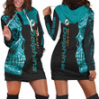 Dolphins Nfl Skull 3d Printed Hoodie Dress Sweater Dress Sweatshirt Dress - 1