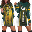 Green Bay Packers Aaron Rodgers 12 For Fans Hoodie Dress Sweater Dress Sweatshirt Dress - 1