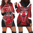 Chicago Bulls Players 24 Markkanen 8 Lavine 22 Potter Jr Hoodie Dress Sweater Dress Sweatshirt Dress - 1