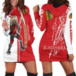 Chicago Blackhawks And Zombie For Fans Hoodie Dress Sweater Dress Sweatshirt Dress - 1