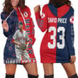 David Price Boston Red Sox 33 Hoodie Dress Sweater Dress Sweatshirt Dress - 1