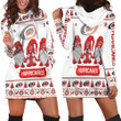 Christmas Gnomes Carolina Hurricanes Ugly Sweatshirt Christmas 3d Hoodie Dress Sweater Dress Sweatshirt Dress - 1