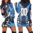 Mycole Pruitt 85 Tennessee Titans Afc South Division Super Bowl 2021 Personalized Hoodie Dress Sweater Dress Sweatshirt Dress - 1