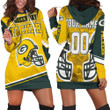 Green Bay Packers Nfl Nfc North Winner Legend Great Players Thanks Personalized Hoodie Dress Sweater Dress Sweatshirt Dress - 1