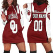 Oklahoma Sooners Fans Personalized Hoodie Dress Sweater Dress Sweatshirt Dress - 1