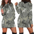 Dachshund Pattern Camouflage Style For Dog Lover 3d Sweater 3d Printed Hoodie Hoodie Dress Sweater Dress Sweatshirt Dress - 1