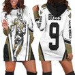 Drew Brees New Orleans Saints Watercolor Hoodie Dress Sweater Dress Sweatshirt Dress - 1
