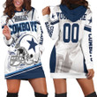 Dallas Cowboys Helmet Nfc East Division Super Bowl 2021 Personalized Hoodie Dress Sweater Dress Sweatshirt Dress - 1