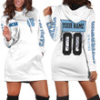 North Carolina Tar Heels Ncaa Bomber Jacket 3d Personalized Hoodie Dress Sweater Dress Sweatshirt Dress - 1