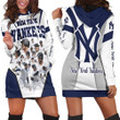 New York Yankees All Best Players In One For Fan Hoodie Dress Sweater Dress Sweatshirt Dress - 1