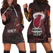 Dwyane Wade 3 Miami Heat Running Legend Player For Fan Hoodie Dress Sweater Dress Sweatshirt Dress - 1