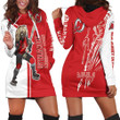 New Jersey Devils And Zombie For Fans Hoodie Dress Sweater Dress Sweatshirt Dress - 1