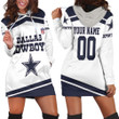 Dallas Cowboys Nlf Lover 3d Personalized Hoodie Dress Sweater Dress Sweatshirt Dress - 1