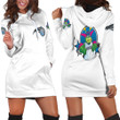 Orlando Magic Basketball Classic Mascot Logo Gift For Magic Fans White Hoodie Dress Sweater Dress Sweatshirt Dress - 1
