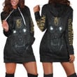 Lava Skull Vegas Golden Knights 3d Jersey Hoodie Dress Sweater Dress Sweatshirt Dress - 1