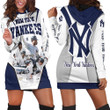 New York Yankees The Second Half Is When Pinstripes Are Earned Hoodie Dress Sweater Dress Sweatshirt Dress - 1