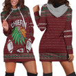 Kansas City Chiefs Chiefin Ugly Christmas 3d Jersey Hoodie Dress Sweater Dress Sweatshirt Dress - 1