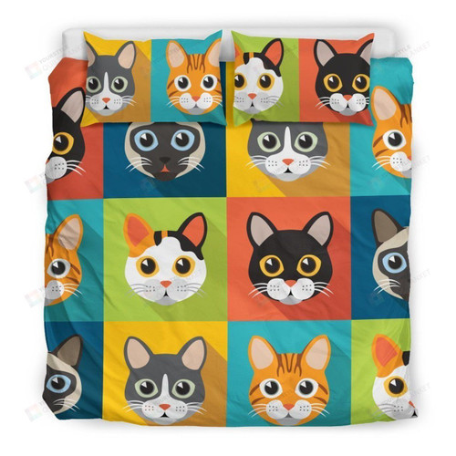 Cute Cats For Cat Loverz 3d Duvet Cover Bedding Set