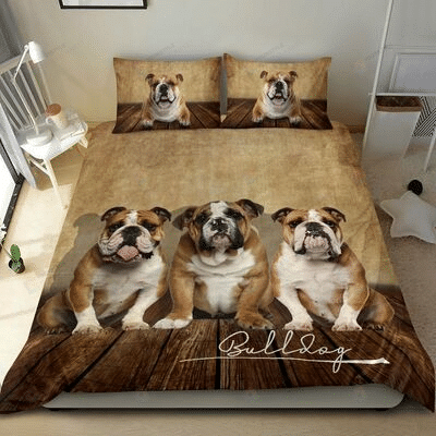 Bulldog Bedding Set Bed Sheet Spread Comforter Duvet Cover Bedding Sets